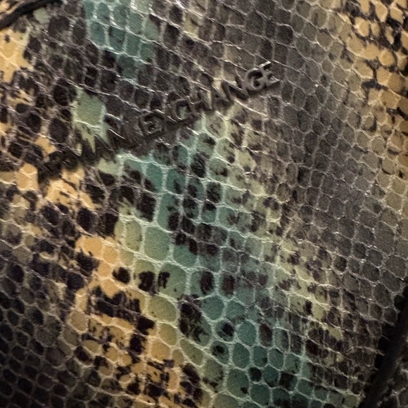 Armani Exchange faux reptile skin serpent bag - Picture 6 of 7